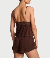 Піжама SoSoft Modal Lace-Trim Cami & Shorts Set Ganache