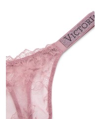 Трусики Shine Strap Lace Thong Panty Dusk Rose