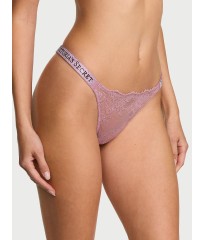 Трусики Shine Strap Lace Thong Panty Dusk Rose