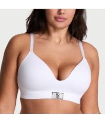  Комплект Shine Patch Lightly Lined Wireless Bra Thong White