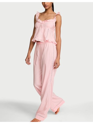 Піжама Cotton Dream Tank Long Pajama Set Angel Pink