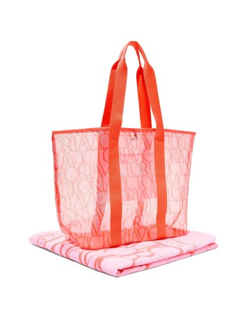 Набір сумка + рушник Beach Towel Tote Set Coral Victoria Logos