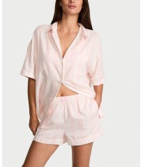 Піжама Modal-Cotton Short Pajama Set Pretty Blossom Stripes