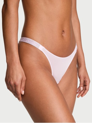 Трусики Shine Strap Brazilian Panty Light Hyacinth