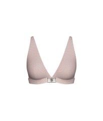Бюстгальтер-бралетт Shine Cotton Wireless Plunge Bralette Angel Pink