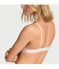 Бюстгальтер-бралетт Shine Cotton Wireless Plunge Bralette Angel Pink