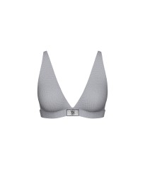 Бюстгальтер-бралетт Shine Cotton Wireless Plunge Bralette Darling Grey