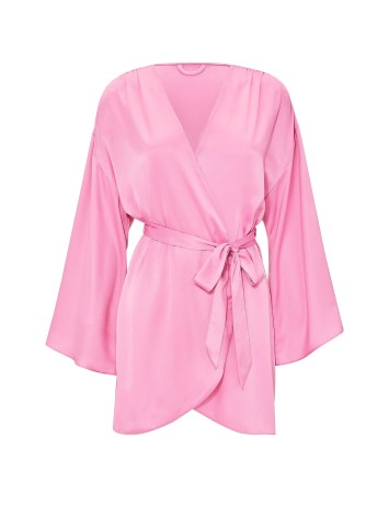 Халат Satin Short Robe Pink Sugar