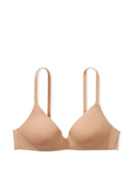 Бюстгальтер FlexFactor Lightly Lined Plunge Demi Bra Praline