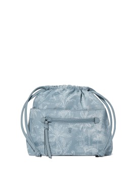 Косметичка Cinched Travel Beauty Organizer Bag Blue Nylon
