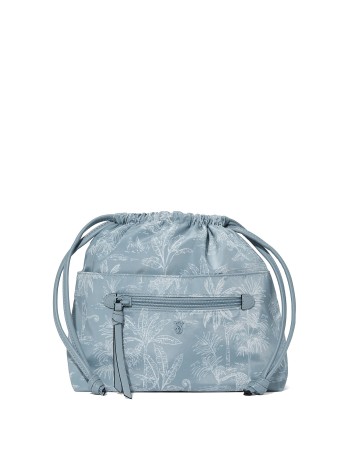 Косметичка Cinched Travel Beauty Organizer Bag Blue Nylon