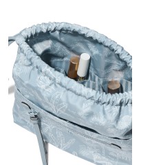 Косметичка Cinched Travel Beauty Organizer Bag Blue Nylon
