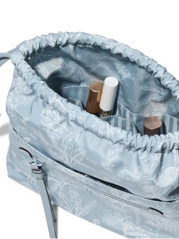 Косметичка Cinched Travel Beauty Organizer Bag Blue Nylon