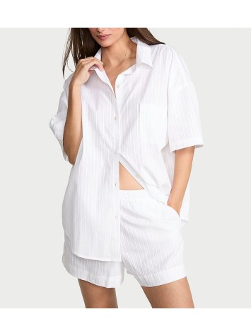 Пижама Modal-Cotton Short Pajama Set VS White