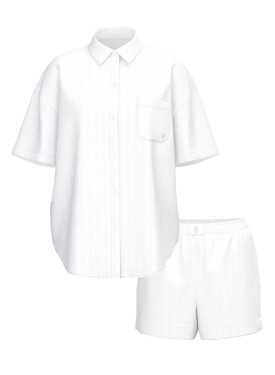 Піжама Modal-Cotton Short Pajama Set VS White