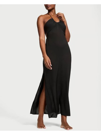 Платье Beachwear Halter Maxi Dress Black