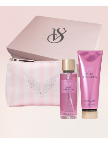 Подарочный набор Pure Seduction Satin Pouch Heritage Stripe