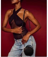 Сумка Hat Box Crossbody Bag Black