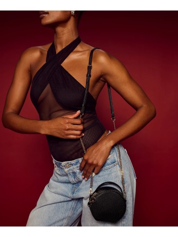 Сумка Hat Box Crossbody Bag Black
