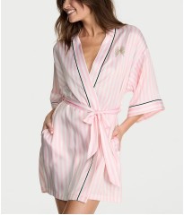 Халат Signature Satin Short Piped Robe