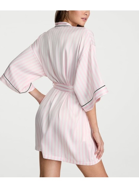 Халат Signature Satin Short Piped Robe