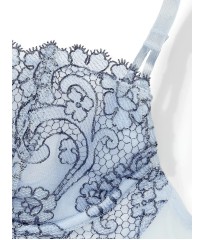 Комплект білизни Unlined Balcony Boho Floral Set Blue Faded Denim 