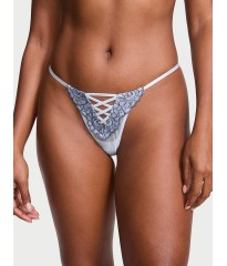 Комплект білизни Unlined Balcony Boho Floral Set Blue Faded Denim 