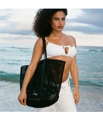 Сумка Mesh Tote Pouch Set Black Dot