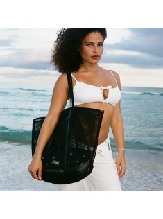 Сумка Mesh Tote Pouch Set Black Dot