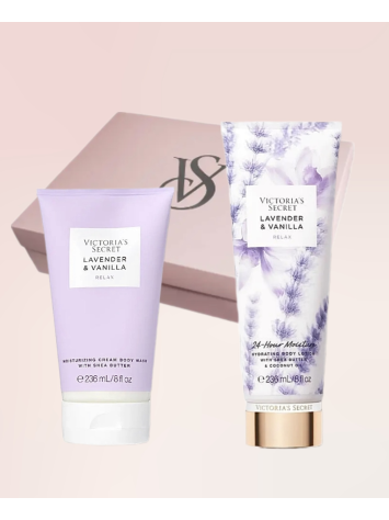 Набір лосьйон+гель для душу Lavender & Vanilla RELAX