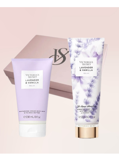 Набір лосьйон+гель для душу Lavender & Vanilla RELAX
