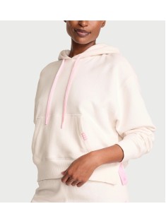 Спортивный костюм Vintage Fleece Popover Slit Hoodie Jogger Coconut White