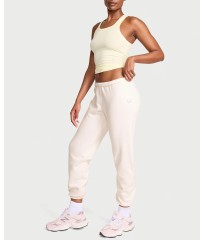 Спортивний костюм Vintage Fleece Popover Slit Hoodie Jogger Coconut White