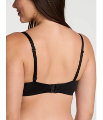 Комплект Sparkle Crystal Shine Cradle Push-Up Thong Set Black