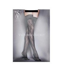 Набір трусики+панчохи  Logo Embroidery Thong Panty Black Set