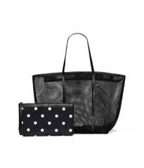 Сумка Mesh Tote Pouch Set Black Dot