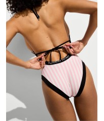 Суцільний купальник Iconic Logo Plunge One-Piece Swimsuit