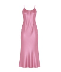 Пеньюар Midi Satin Open Back Slip Pink Dusk Mauve
