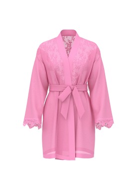 Шифоновый халат Chiffon & Lace Short Robe Rose Garden