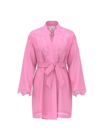 Шифоновый халат Chiffon & Lace Short Robe Rose Garden