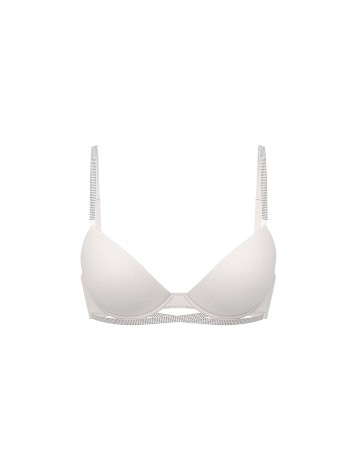 Бюстгальтер Gradient Shine Cradle Push-Up Bra Coconut White