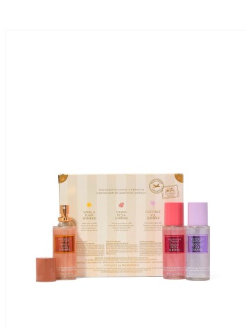 Подарунковий набір спреїв 3-Piece Getaway Shimmer Gift Set ft. Exclusive Summer Scents