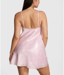 Пеньюар PINK x LoveShackFancy Satin Mini Dress