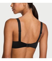 Комплект Push Up Scattered Shine Strap Bra Thong Set Black