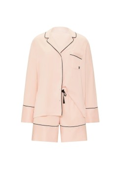 Піжама Signature Satin Long-Sleeve Short