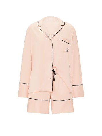 Пижама Signature Satin Long-Sleeve Short