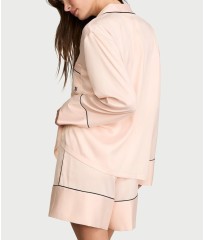 Піжама Signature Satin Long-Sleeve Short