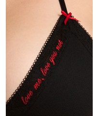 Комплект Limited-Edition PINK Wink Flirty Gift Set Black Forever Lace