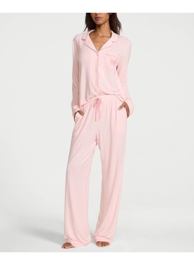 Піжама Modal Long Pyjamas Set Angel Pink