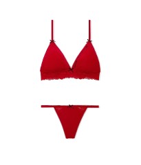 Комплект Limited-Edition PINK Wink Flirty Gift Set Bright Vermillion Forever Lace